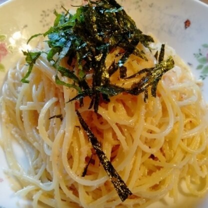 たらこパスタにはまっています。クリーミーなたらこもとても美味しかったです!ごちそう様でした♪